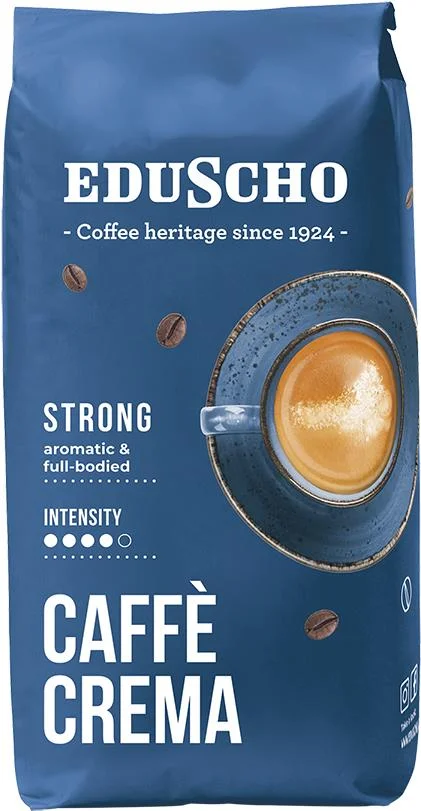 Кава в зернах Eduscho Caffe Crema Strong 1 кг (13311112)