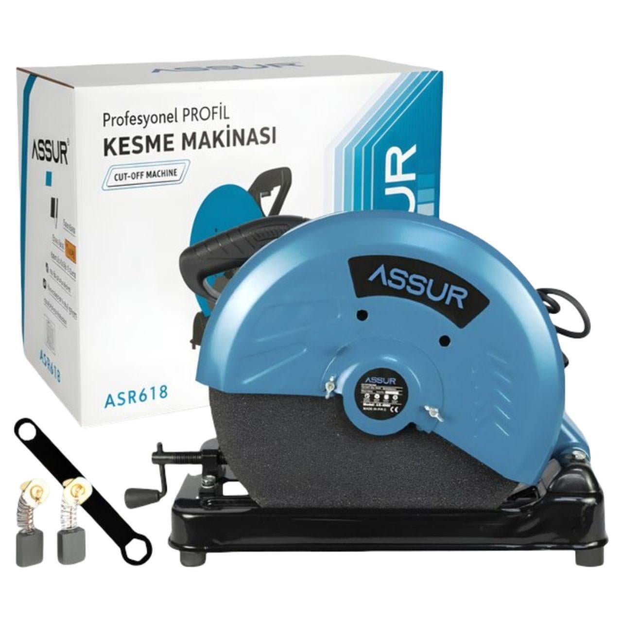 Машина по металлу отрезная сетевая 355 мм ASSUR ASR618/МК 2000W (33702600)