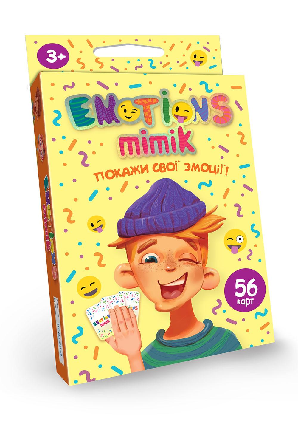 Настольная игра Danko Toys Emotions Mimik Разноцветный (SR-113-N-649) Настольная игра Danko Toys Emotions Mimik Разноцветный (SR-113-N-649)