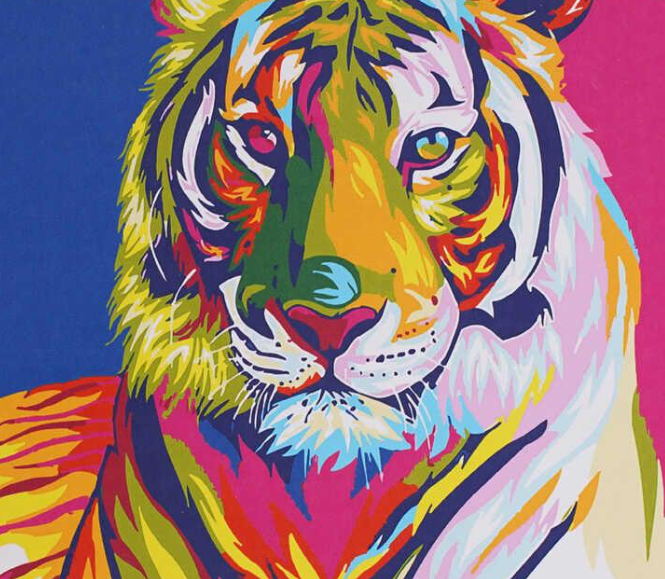 Картина за номерами TK Group 30130 30 Тигр 40х30 см (121572)