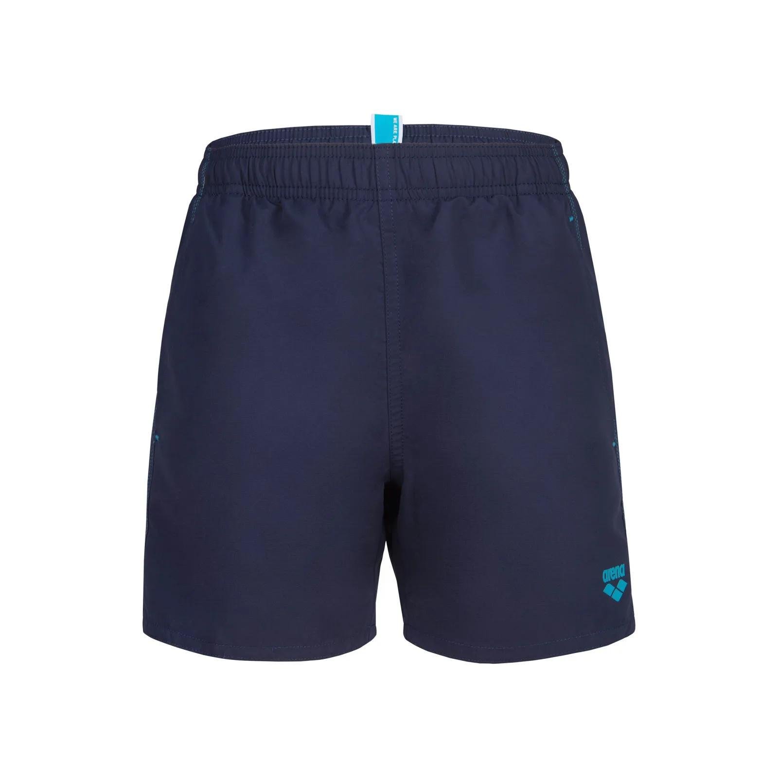 Шорти для плавання Arena BEACH BOXER SOLID R дитячі 140 см Темно-синій (006447-782 140 см)