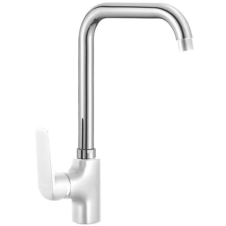 Змішувач для кухні MIXXUS Oregon 014-G Nut MI5795 одноважільний Білий (115198)