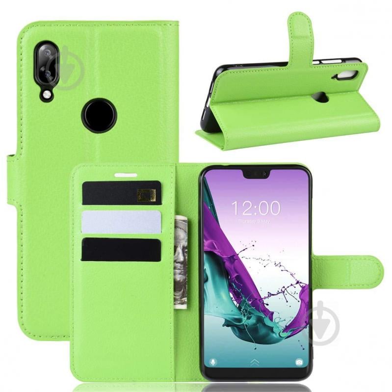 Чехол-книжка Litchie Wallet для Doogee N10 Green (hub_eTjH53605) - фото 2