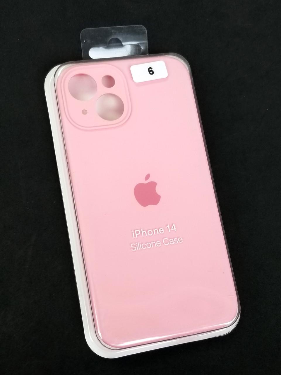 Чохол для телефону iPhone 11 Silicone Case FULL Camera №6 Light pink