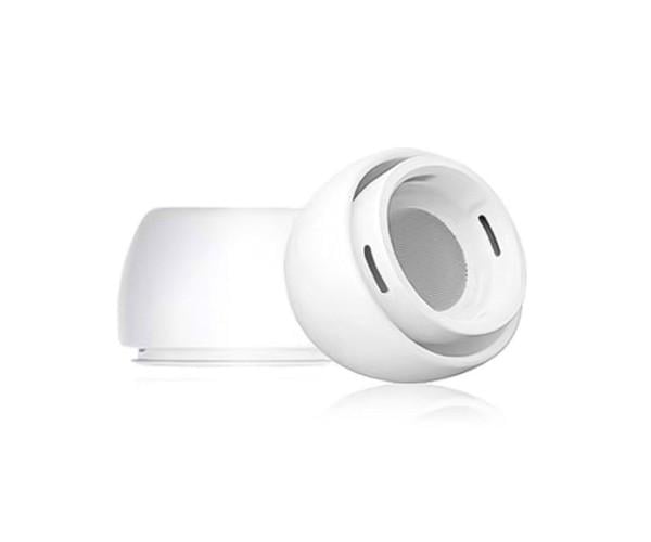 Амбушюры силиконовые для AirPods Pro 1/2 с отверстиями для уменьшения давления пара M Белый