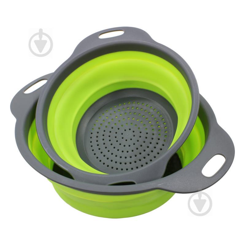 Дуршлаг силиконовый Cumenss Green
