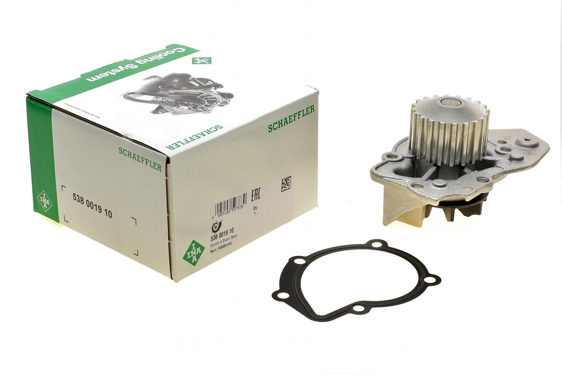 Помпа воды INA Citroen Xantia 1.9D 93-03/Peugeot 205/305/306/309/405 1.7-1.9D/TD 83-98 20z 538 0019 10 Помпа воды INA Citroen Xantia 1.9D 93-03/Peugeot 205/305/306/309/405 1.7-1.9D/TD 83-98 20z 538 0019 10