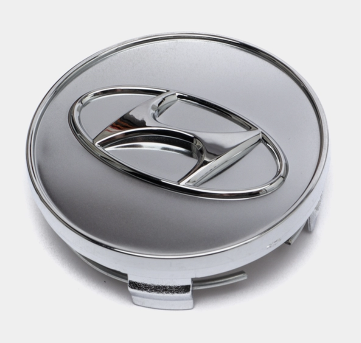 Заглушки дисків Hyundai 59 мм Хром (26551588)
