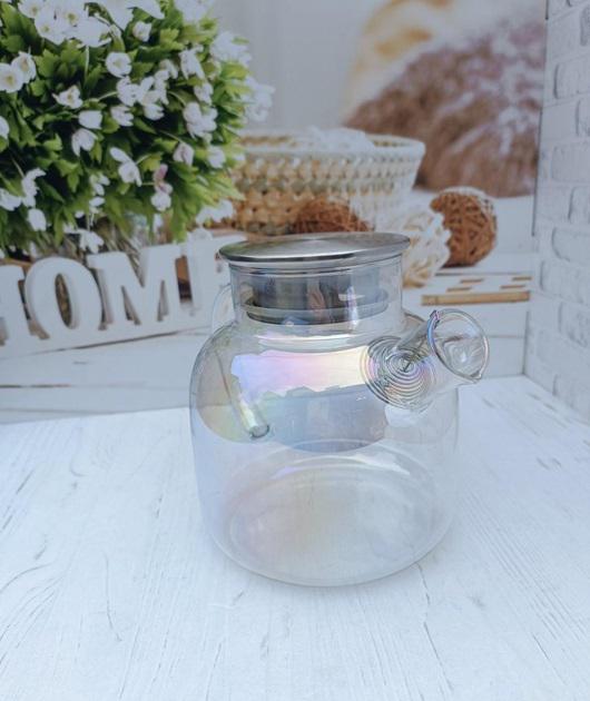 Заварник-графин Stenson R92988 з пружиною-ситом та кришкою 1,5 л (602809) - фото 5 Заварник-графин Stenson R92988 з пружиною-ситом та кришкою 1,5 л (602809) - фото 5