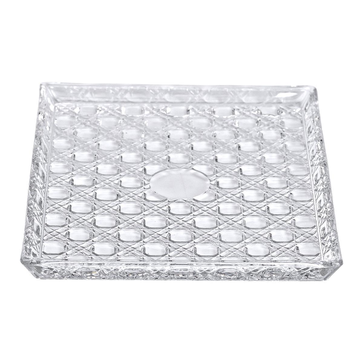 Блюдо для закусок Lirmartur стеклянное HP-YH-38 24,5х20,5х2 см (A-033639)