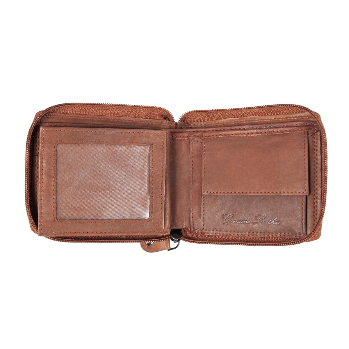 Гаманець шкіряний чоловічий JCB NC38 Tan (JCB NC38MN TAN) - фото 3