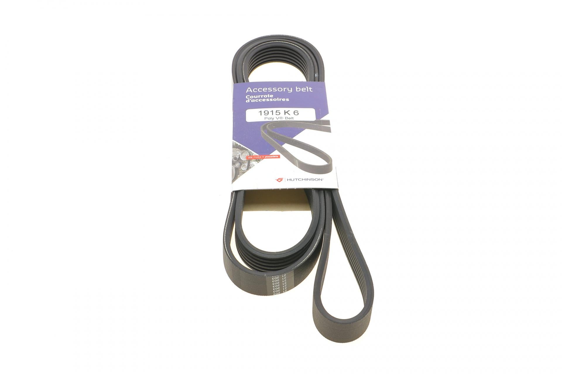 Ремень генератора HUTCHINSON для Ford Focus 1.4/1.6 16V 98-04 (1915 K 6)
