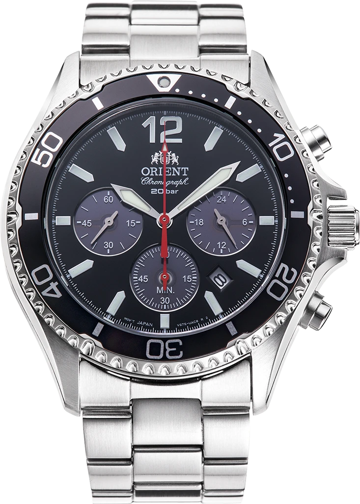 Наручные часы мужские Orient Mako RA-TX0202B10B со стальным корпусом/сапфировым стеклом WR 200 м Черный (3124584517) Наручные часы мужские Orient Mako RA-TX0202B10B со стальным корпусом/сапфировым стеклом WR 200 м Черный (3124584517)