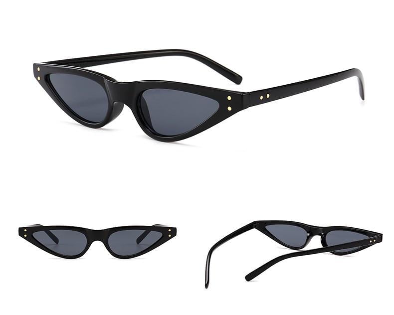 Сонцезахисні окуляри маленький трикутник Чорний з жовтим - фото 7 Сонцезахисні окуляри маленький трикутник Чорний з жовтим - фото 7