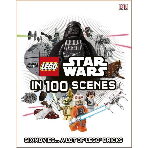 Книга DK "LEGO Star Wars in 100 Scenes" Dorling Kindersley (ISBN:9780241189429)