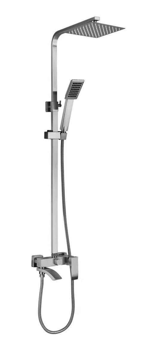 Колона для душу Perla OCELI нержавіюча сталь Сатин (PUD-PSS8104)