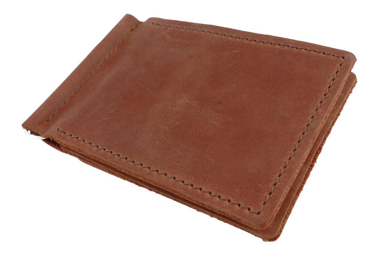 Гаманець FREESKIN із затискачем та монетницею Світло-коричневий - фото 4 Гаманець FREESKIN із затискачем та монетницею Світло-коричневий - фото 4