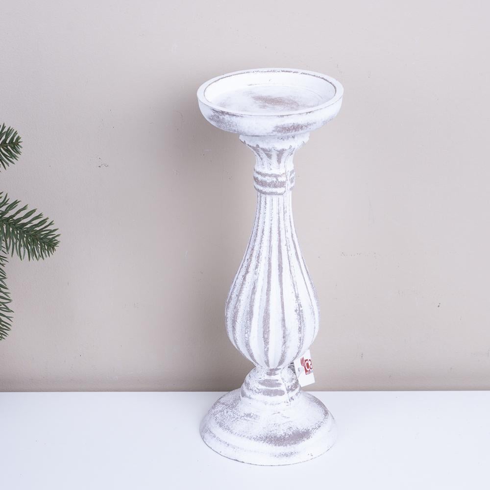 Подсвечник одинарный деревянный 28 см (3152)