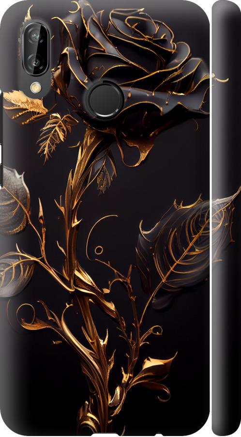 Чохол на Huawei P20 Lite Троянда 3 (5552m-1410-42517)