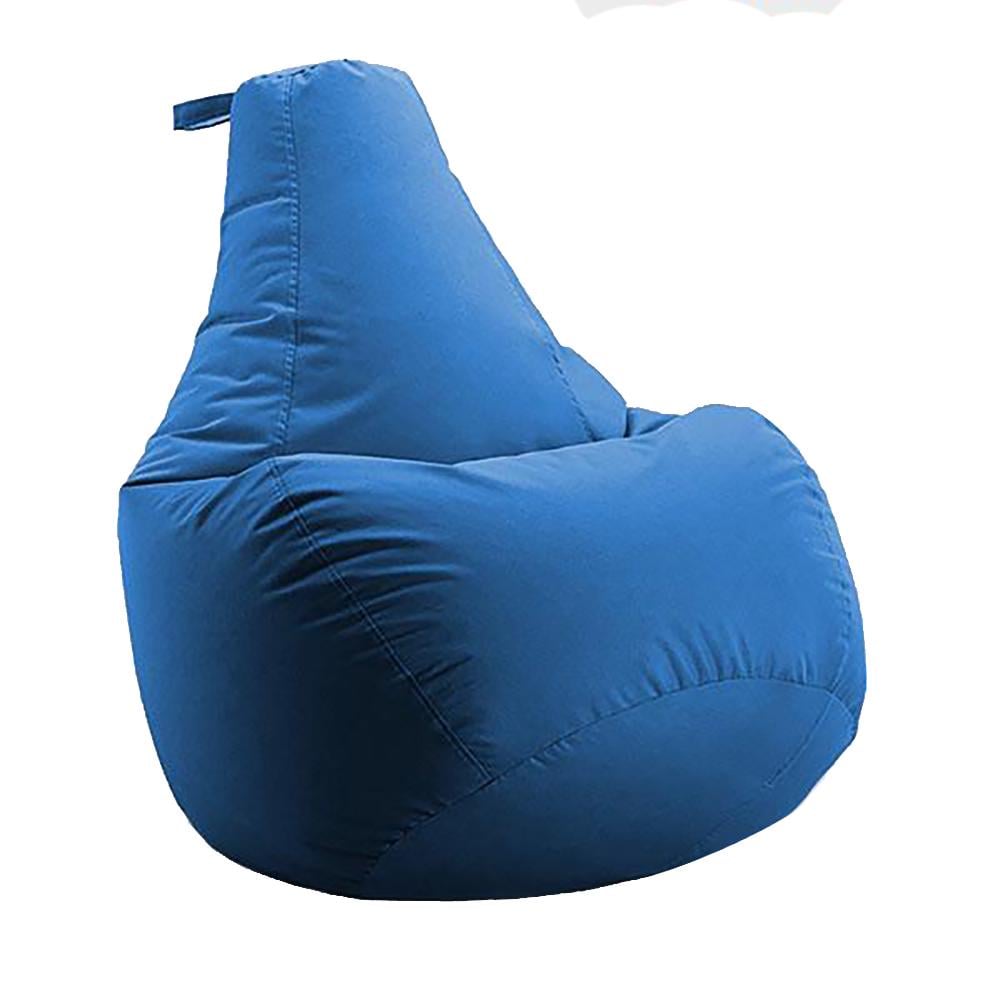 Крісло-мішок груша Beans Bag №216 Оксфорд Стронг 85х105 см Синій