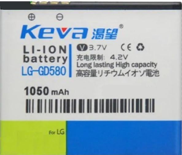 Аккумулятор Keva для LG GD580 1050 mAh (29769314)