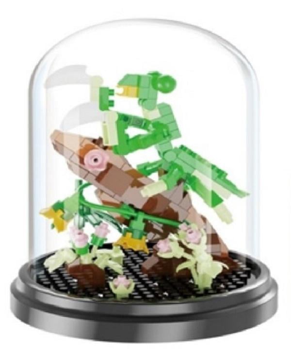 Конструктор Cicada and Praying Mantis серия Flower Beetles Богомол с цикадой 281 деталь (2104619310)