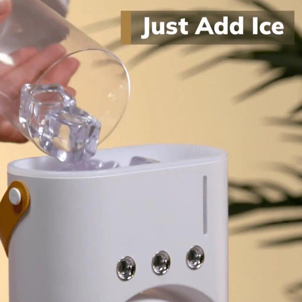 Вентилятор-зволожувач Double-ended Spray Fan акумуляторний з розпилювачем водяного туману (VV-23-M2) - фото 6