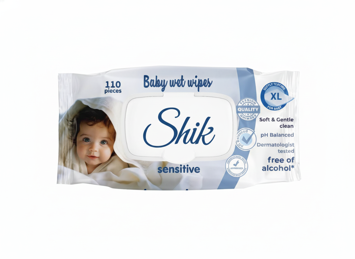 Влажные салфетки для детей Shik Sensitive 110 шт.