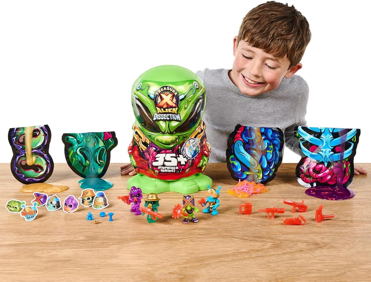 Игровой набор Treasure X Пришелец инопланетянин Treasure X Mega Alien 35+ сюрпризов (28749837) - фото 2 Игровой набор Treasure X Пришелец инопланетянин Treasure X Mega Alien 35+ сюрпризов (28749837) - фото 2