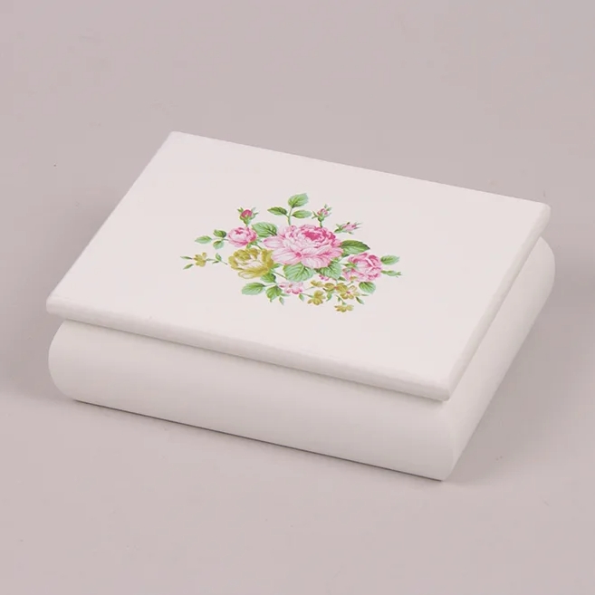 Шкатулка для біжутерії Flora Білий (26764)