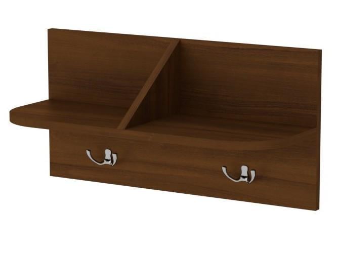 Вешалка настенная В-2 Компанит Орех (113811) - фото 1 Вешалка настенная В-2 Компанит Орех (113811) - фото 1