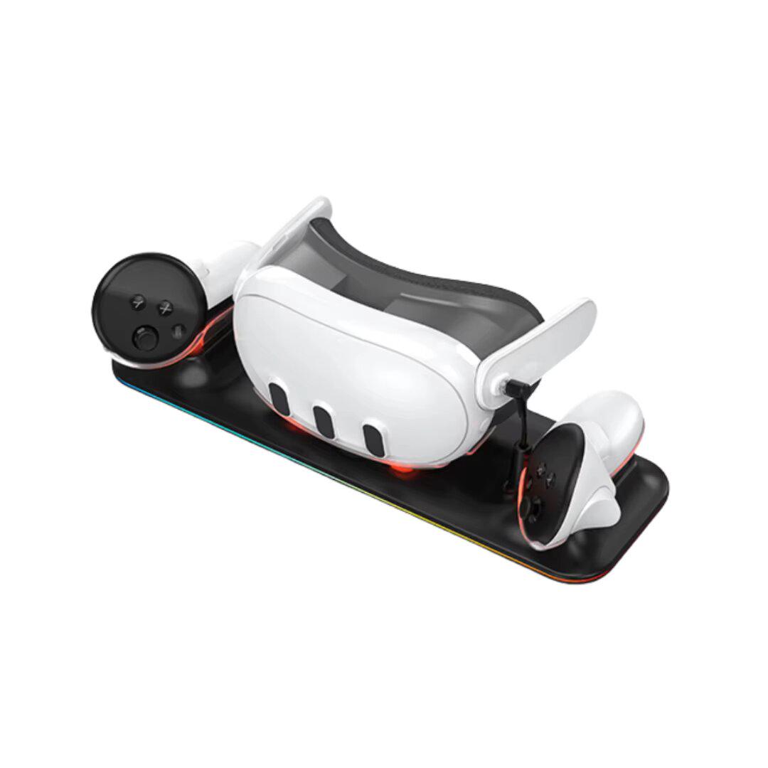 Магнитная док-станция Rainbow для Meta Quest 3 Black (ACS-MDSRMQ3bl) - фото 2