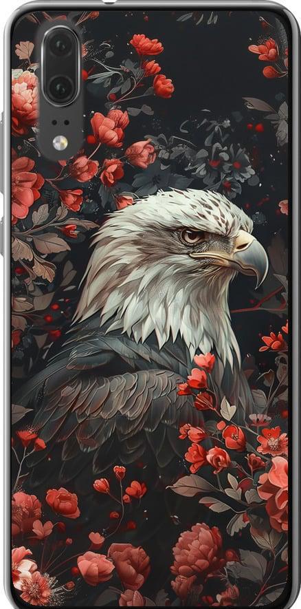 Чехол на Huawei P20 Цветочный страж (6102u-1396-42517)
