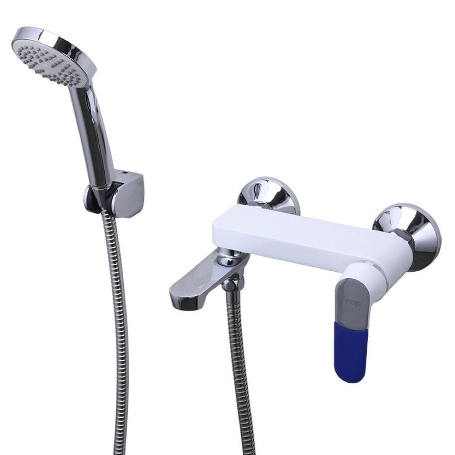 Смеситель для ванны Frap F3234 однорычажный Белый (171196)