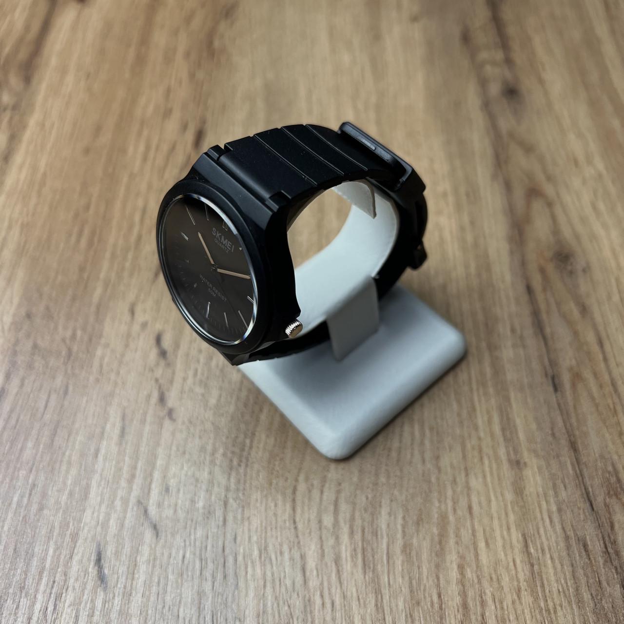 Часы мужские Skmei каучук Черный (z061-1) - фото 3 Часы мужские Skmei каучук Черный (z061-1) - фото 3