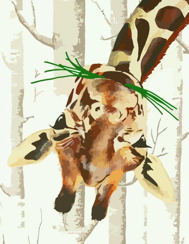 Картина по номерам Rosa "Перерыв на обед" 35х45 см (N00013222)