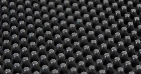 Коврик силиконовый для сушки посуды с противоскользящей поверхностью Черный - фото 8