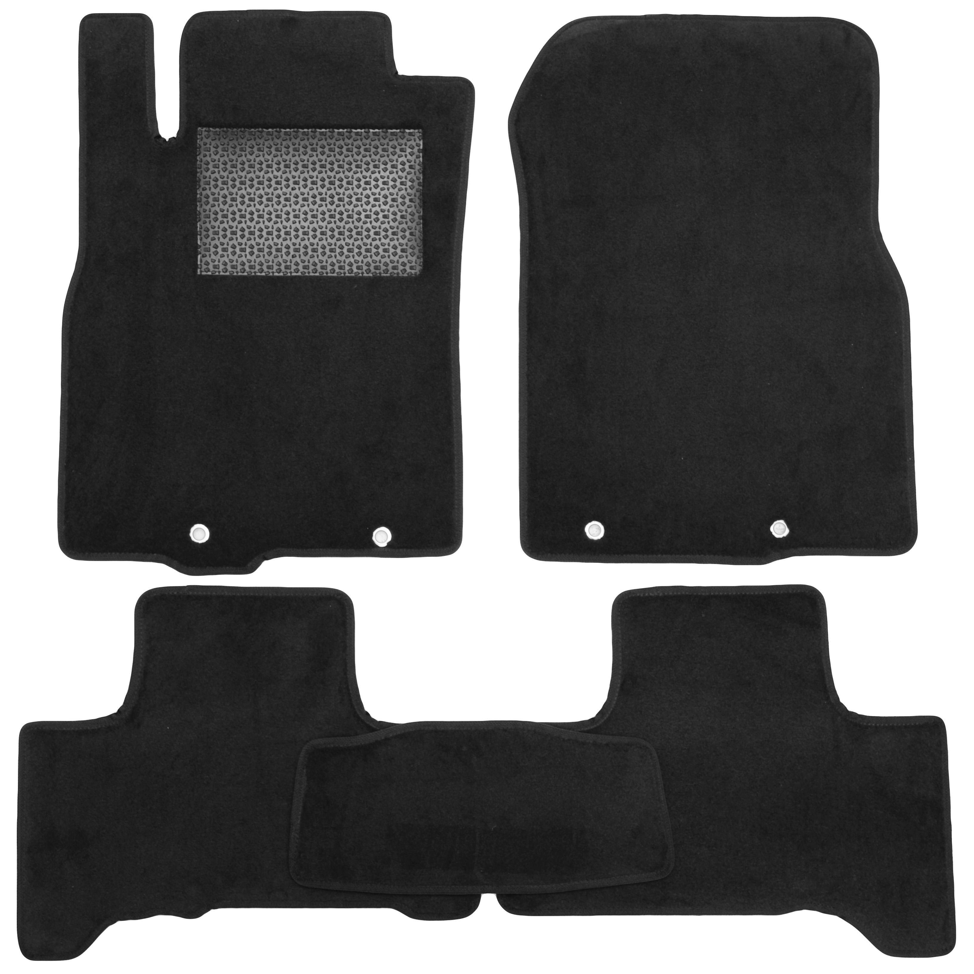 Коврики в салон для Toyota FJ Cruiser '06- текстильные Черный (165544)