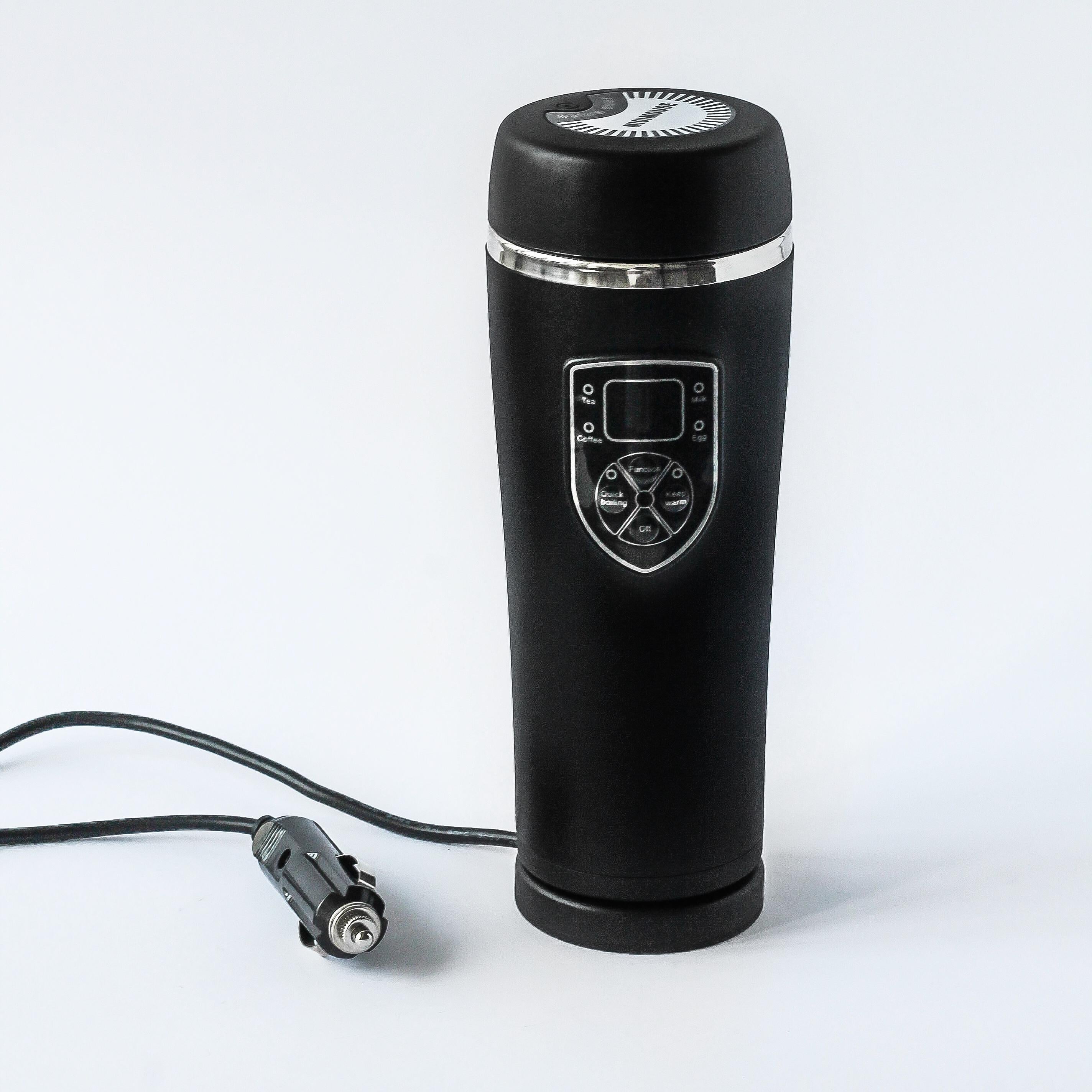 Термочашка автомобильная 12-24 V 380 мл (30226647)