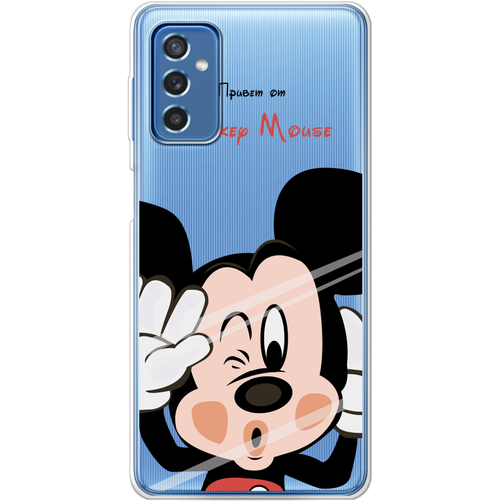 Чехол BoxFace Samsung Galaxy M52 (M526) Mister M Прозрачный силикон (43657-cc58-43657)