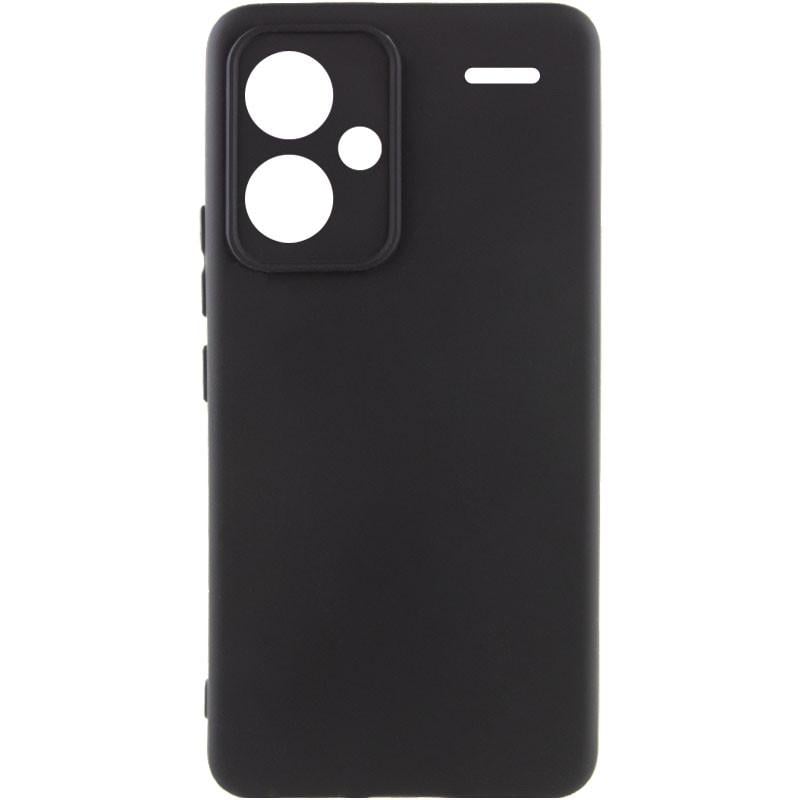 Протиударний чохол Silicone Cover Lakshmi Full Camera (A) для Xiaomi Redmi Note 13 Pro+ Чорний / Black