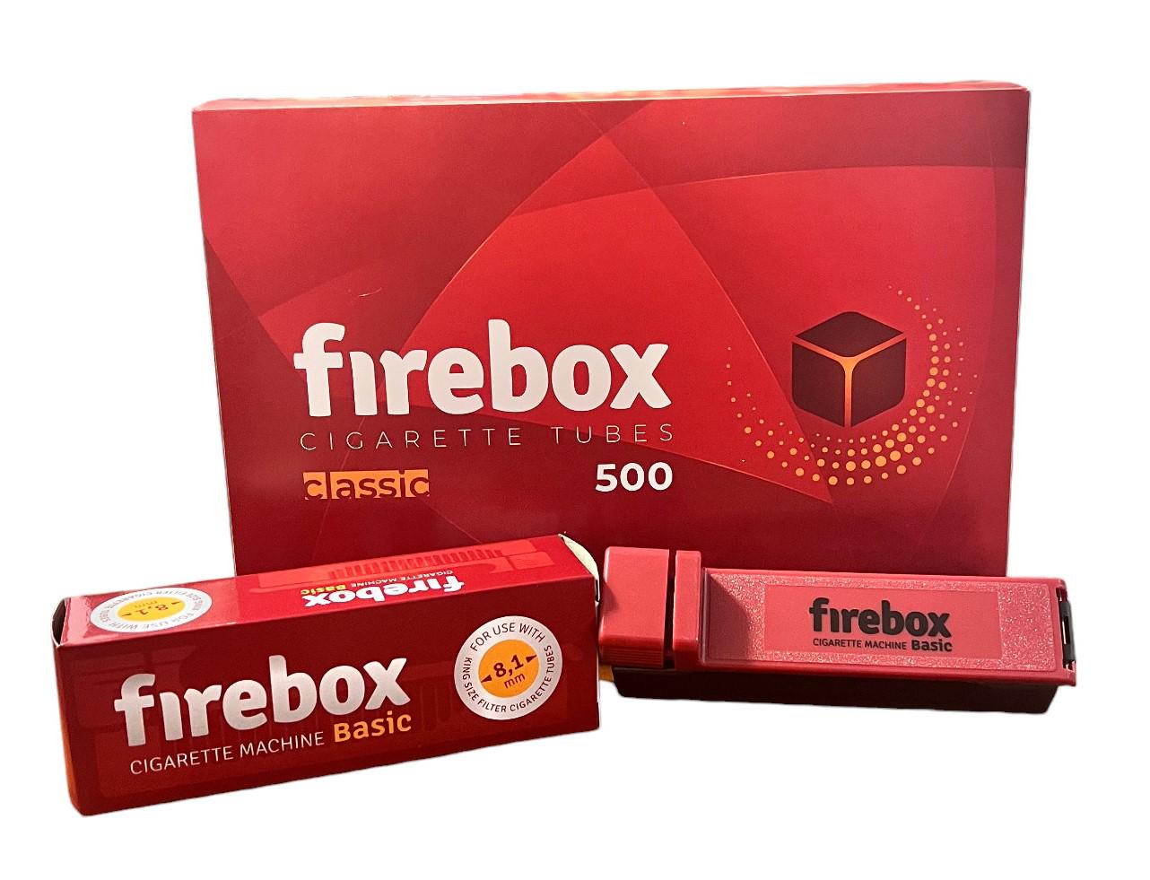 Гильзы сигаретные FIREBOX 500 и машинка (980111) Гильзы сигаретные FIREBOX 500 и машинка (980111)