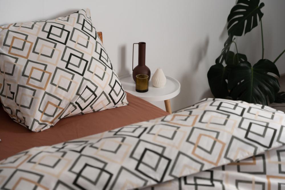 Простирадло з гумкою ТЕП Натхнення 160х200 см Карамельний - фото 3 Простирадло з гумкою ТЕП Натхнення 160х200 см Карамельний - фото 3