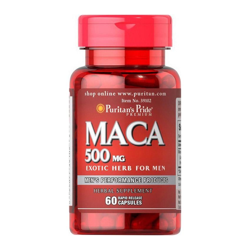 Витамины Витамины Puritan's Pride Maca 500 мг 60 капсул