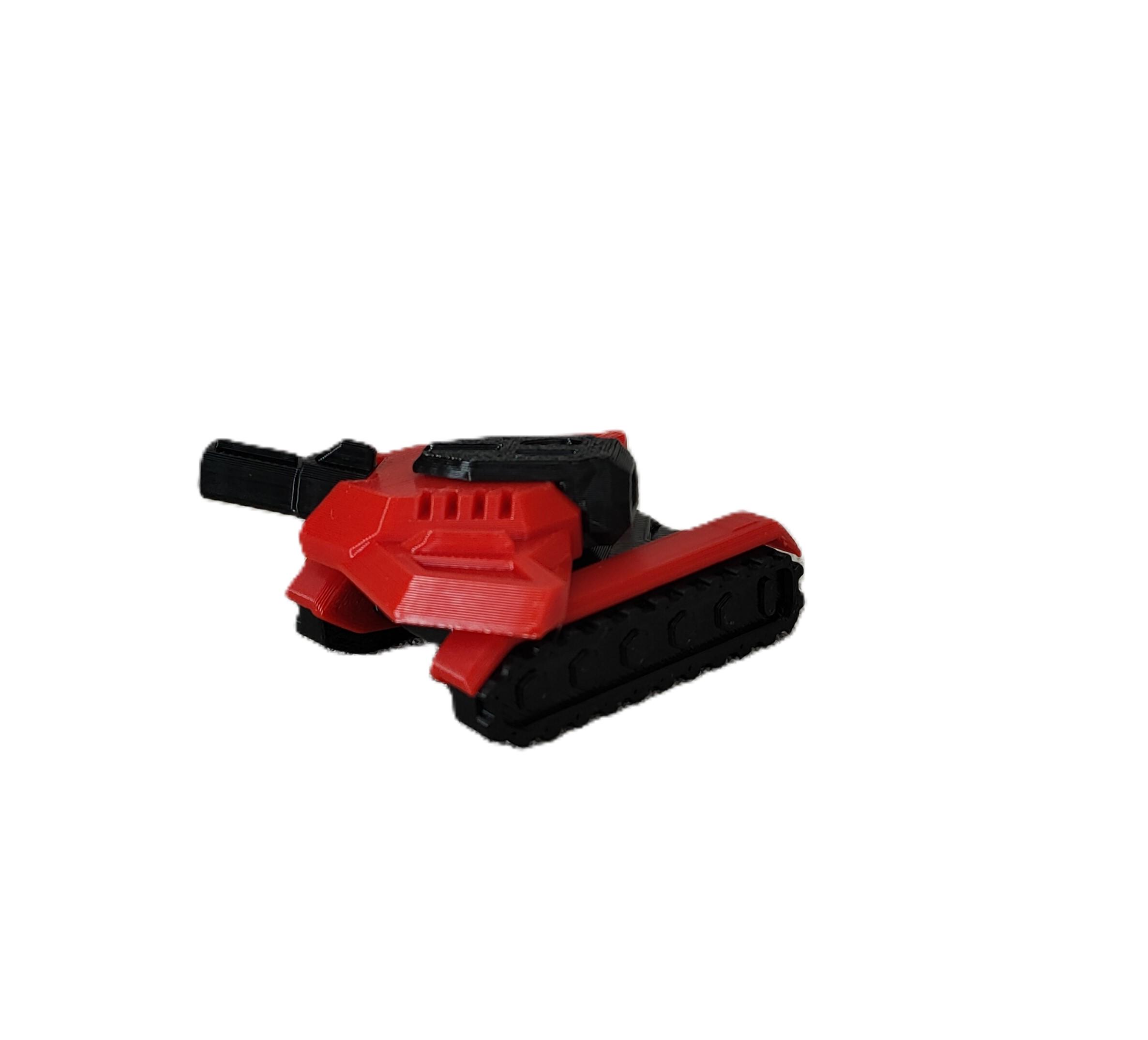 Конструктор іграшковий Jet Tank 57х57х25 мм (JTN-19G-CHK) - фото 2