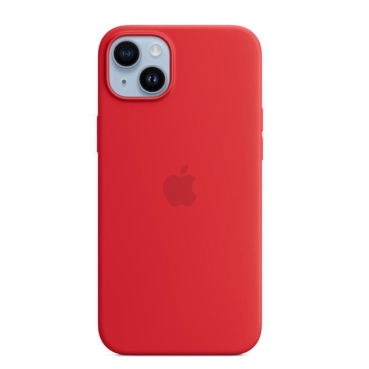 Чехол Silicone Case with MagSafe iPhone 14 Plus Red