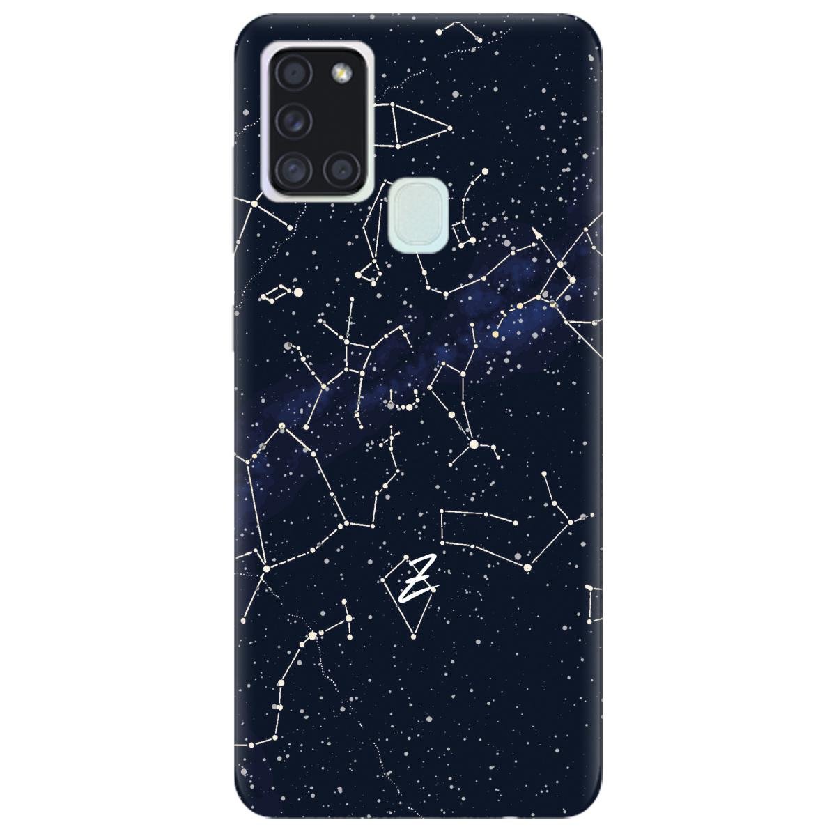 Силиконовый чехол Zorrov для Samsung Galaxy A21s - Stardom (14100040132087692)