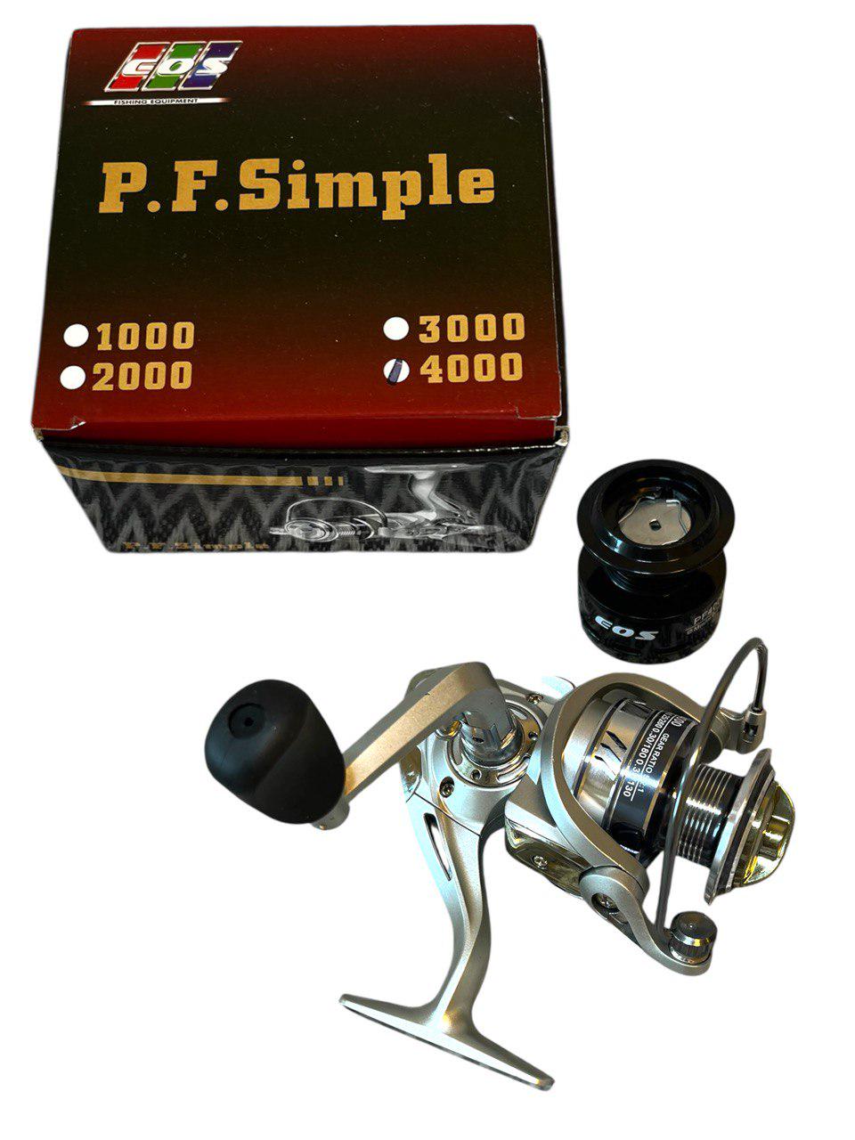 Катушка спиннинговая EOS PF Simple 4000 3+1bb/1 дополнительная шпуля (209890852)