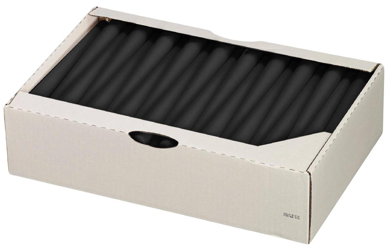 Свеча конусная Bolsius 240х23 мм 100 шт. Черный (30478022)