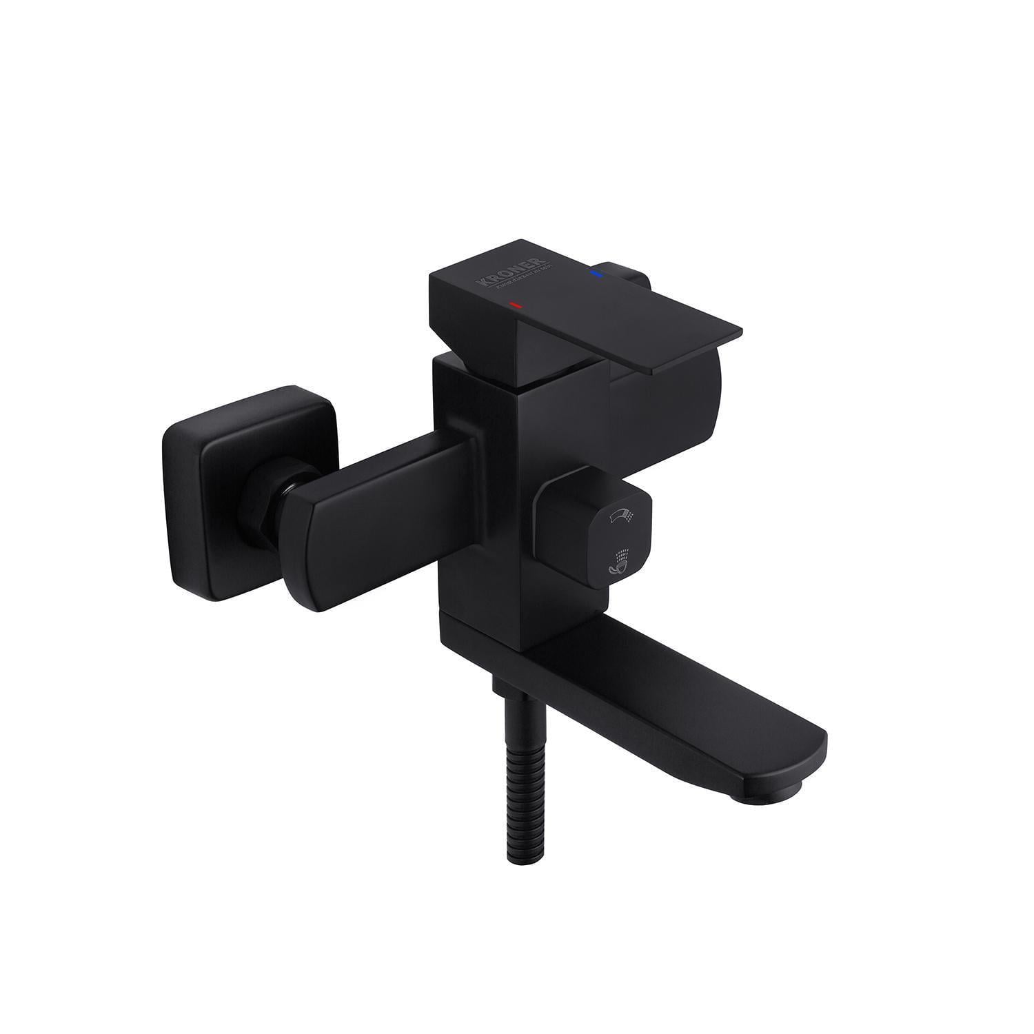 Смеситель для ванны Kroner KRM Edelstahl Kubus SCH060 CV025652 (37942)